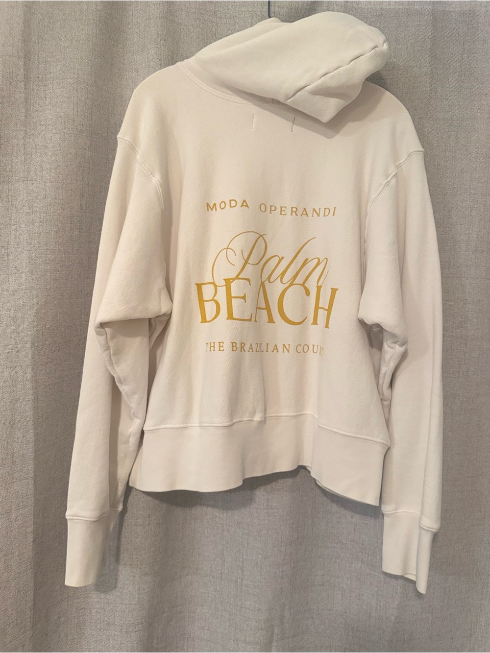 Moda Operandi x Les Tien 'The Brazilian Court' Palm Beach Hoodie | OS